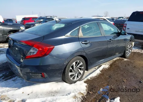 2018 Honda Civic Ex from USA, damaged, VIN 19XFC2F70JE016368